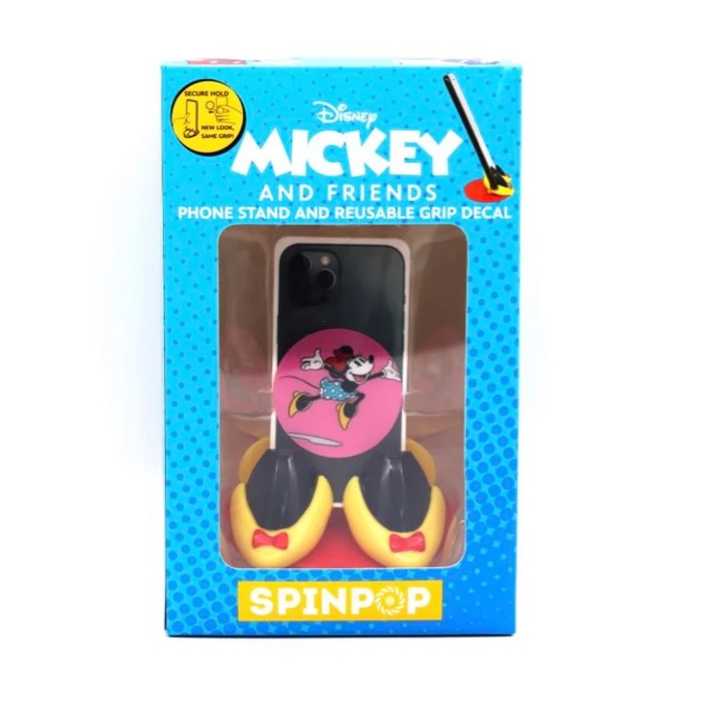 Disney Minnie Phone Stand and Reusable Grip Decal